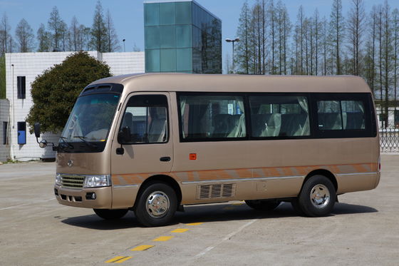 چین 95 كيلوكستر خروجي Coaster مينيبوس شهر اتوبوس اتوبوس مینی خودرو مسافری 340Nm / rpm تورم تامین کننده