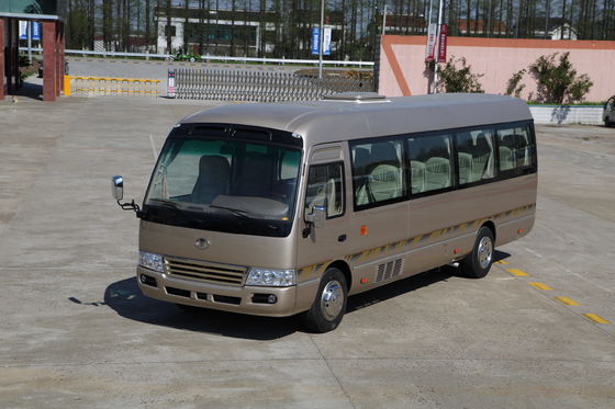چین 7.7M طول تویوتا Coaster ون مسافر مینی اتوبوس با مخزن سوخت 70L تامین کننده