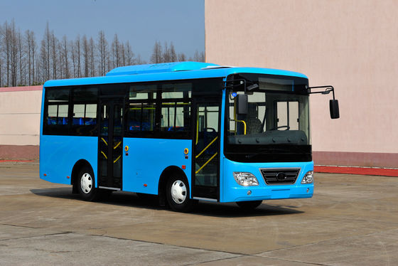 چین یورو 3 حمل و نقل کوچک اتوبوس های بین شهر اتوبوس سقف مینی بوس 91 - 110 کیلومتر / ساعت تامین کننده
