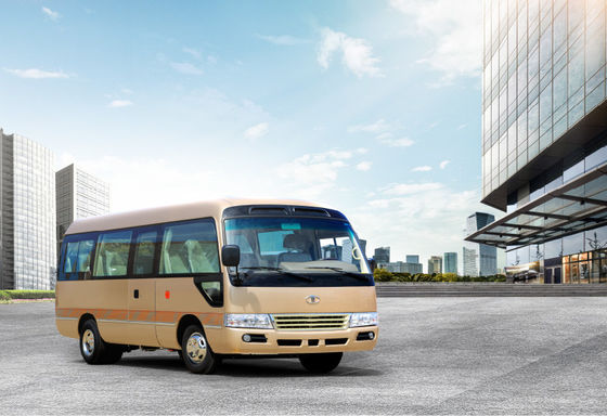 چین Medium 4X2 Passenger Fuel Efficient Minivan Yuchai Engine Passenger Coach Bus تامین کننده