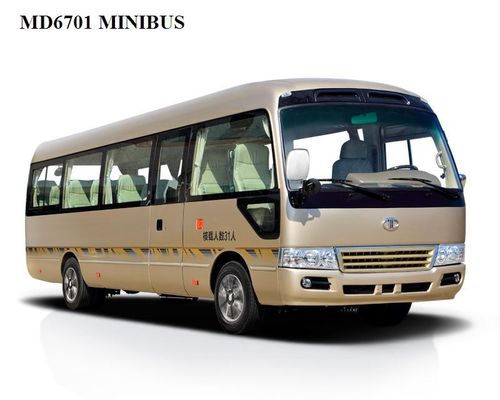 چین Electric RHD Mini 19 Seater Bus , Mitsubishi Rosa Type Small Passenger Bus تامین کننده