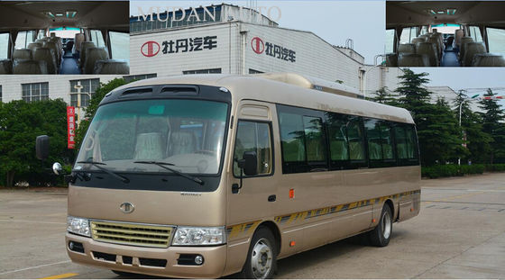 چین Mudan Golden Star Minibus 30 Seater Sightseeing Tour Bus 2982cc Displacement تامین کننده