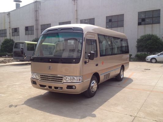 چین Luxury 19 Seater Minibus / Diesel 6m  Length Coaster Bus 4.3T Rear Axle , 15-24 Seats تامین کننده