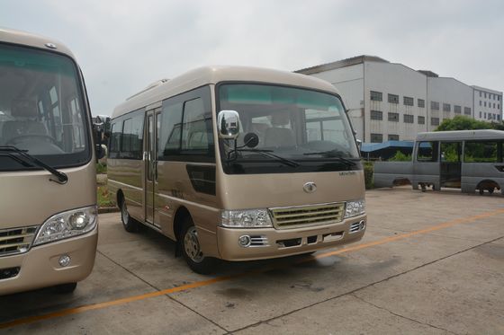 چین Mitsubishi Rosa Model 19 Passenger Bus Sightseeing / Transportation 19 People Minibus تامین کننده
