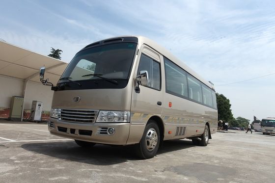 چین Mitsubishi Model 19 Passenger Bus Sightseeing / Transportation with Free Parts تامین کننده