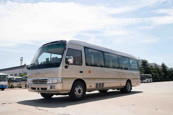 چین جلو Cummins موتور تویوتا کوستا Bus، 7.7M تویوتا مینی بوس 31 صندلی ظرفیت تامین کننده