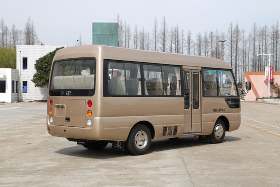 چین تانک سوخت 70 لیتری 15 مسافر صندلی وان Yuchai موتور تور گشت و گذار در اتوبوس تامین کننده