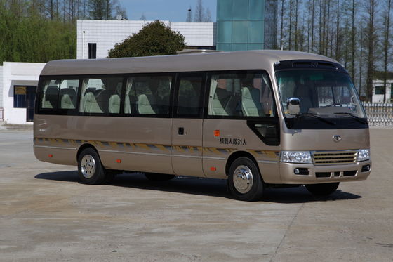 چین Cummins ISF3.8S 30 اتوبوس توریستی مینی بوس برای حمل و نقل تامین کننده