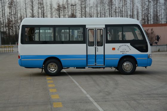 چین MD6758 ISUZU موتور مسافری مربی اتوبوس برگ بهار 19 مینی بوس است تامین کننده