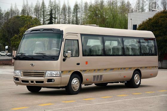 چین Environmental Coaster Minibus / Passenger Mini Bus Low Fuel Consumption تامین کننده