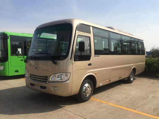 چین Diesel Right Hand Drive Star Minibus 2x1 Seat Arrangement Coaster Mini City Bus تامین کننده